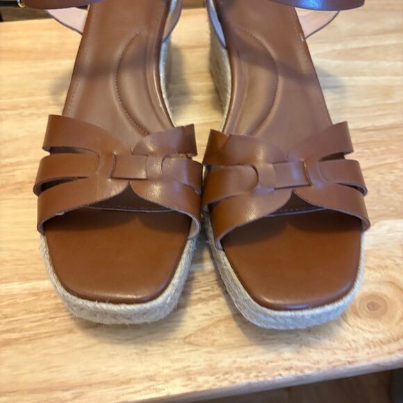 Time And Tru Brown Wedges Size 11 - Picture 4 of 7